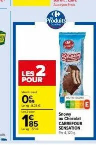 chocolat carrefour