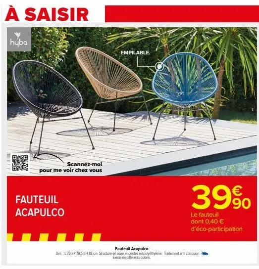 fauteuil 