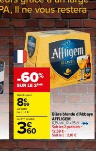 bière blonde Affligem