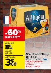 bière blonde Affligem