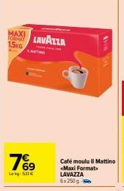 café moulu lavazza