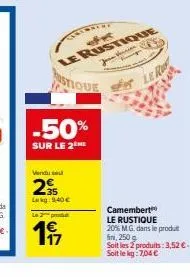 camembert le rustique