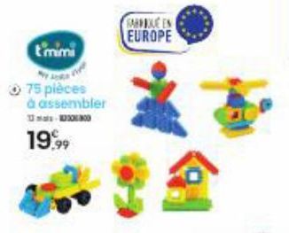 Emimi  75 pièces à assembler  -  19.99  SARRACEN  EUROPE 