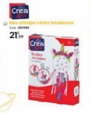 Crea  Mes attrape-reves tendances  Em-01283  21,99  Crea  No even 