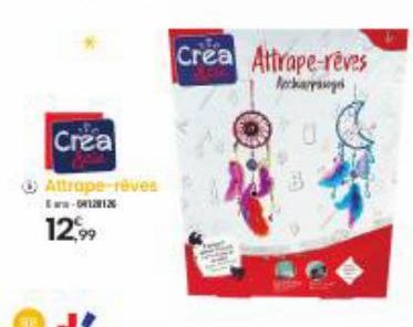 BE  Crea  Attrape rêves  -  12,99  Crea Attrape rêves  Ack  U 