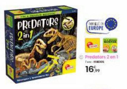 PREDATORS  DENES RETENDER  PREDATORS 2in1  PLUS EN EUROPE  Predators 2 en 1  Tax- 16,99 