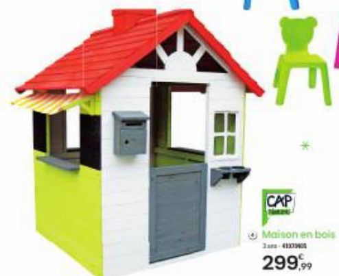 CAP  Maison en bois  3-413  299,99 