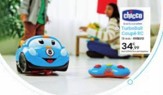 8  chicco  stree  O TurboBall  Coupé RC 1-2  34,99 