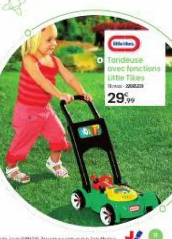 tondeuse little tikes