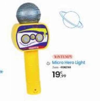 0⁹0  BONTEMPI Micro Hero Light  3-444  19,99 