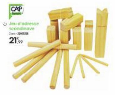 CAP  Jeu d'adresse scandinave 1-220625  21,99  