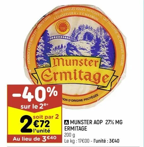 a munster aop 27% mg ermitage