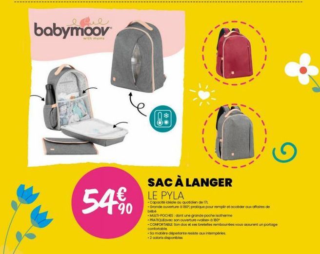 sac à langer Babymoov