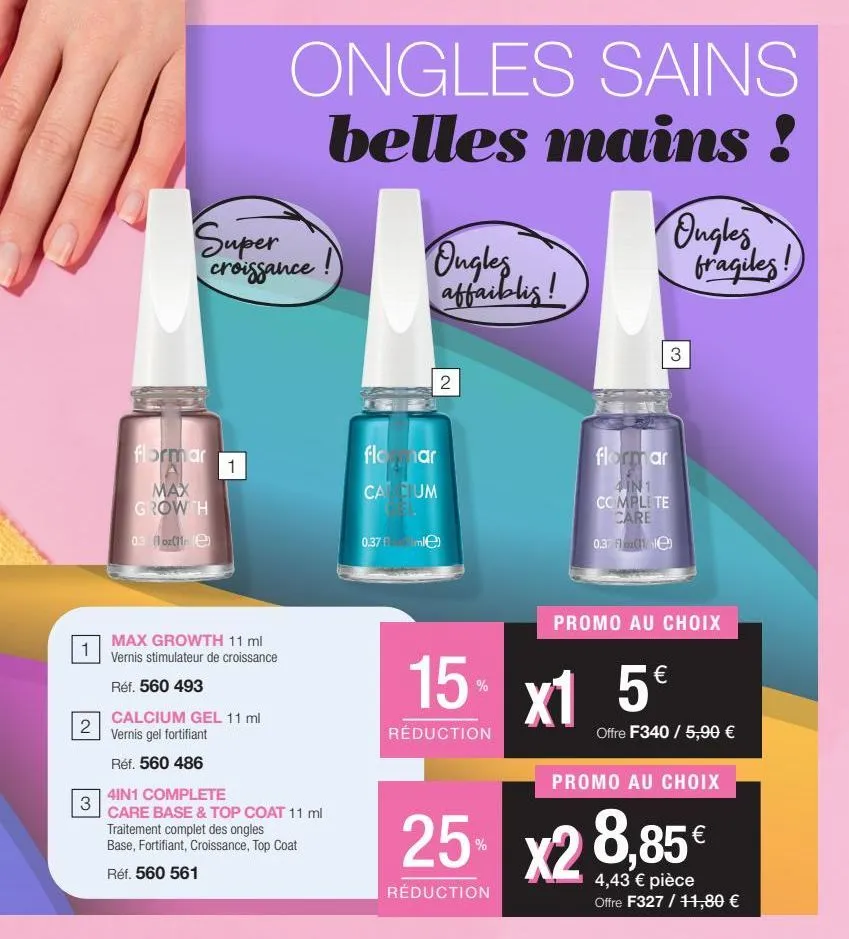 vernis promo