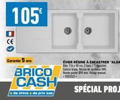 日  CE  105€  Garantie 5 ans  BRICO CASH  de stock+de prix bas 