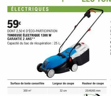 tondeuse électrique 