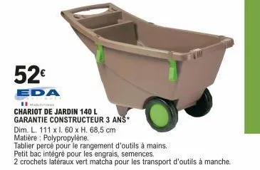 chariot de jardin 