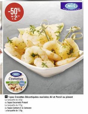 crevettes Persil