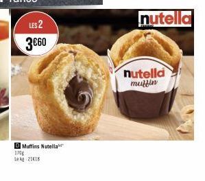 muffins Nutella