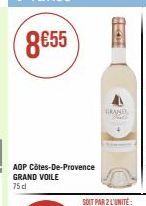 AOP Côtes-De-Provence GRAND VOILE 75d  RECOR  GRAND 
