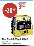 bière blonde Jenlain