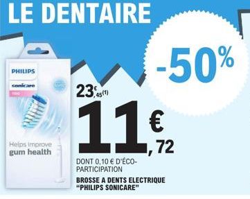 brosse à dents électrique Philips