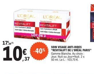 anti-rides L'Oréal