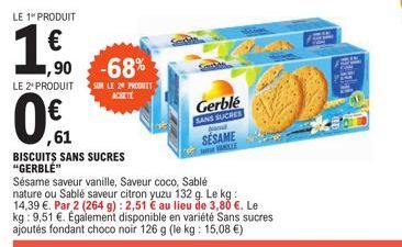 biscuits Gerblé