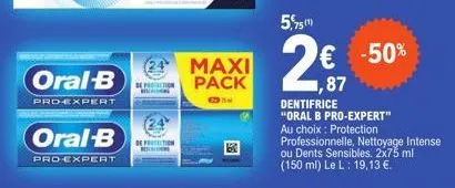 dentifrice oral-b