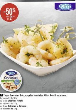 crevettes Persil