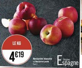 LE KG  4€19  Espagne 