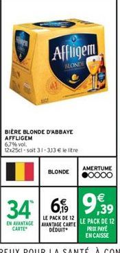 bière blonde Affligem