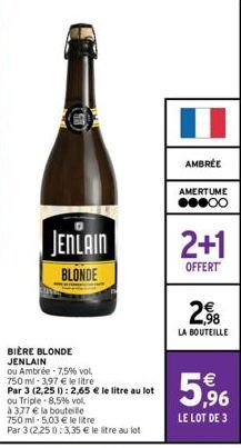 bière blonde Jenlain