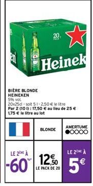 bière blonde Heineken