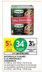 ratatouille Cassegrain