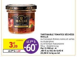 tomates séchées Maille