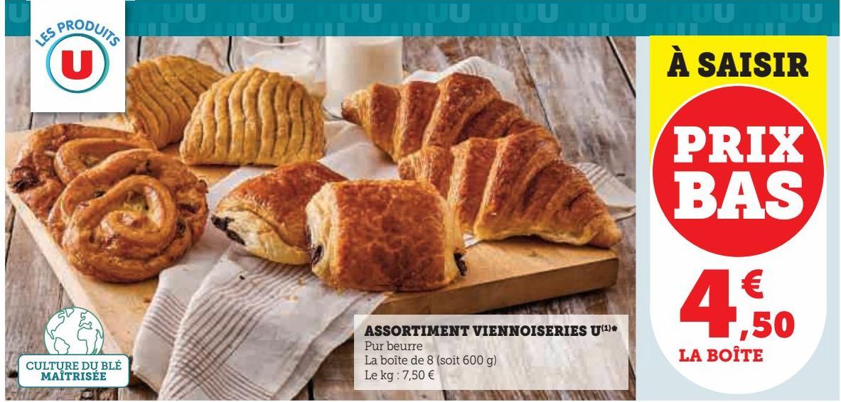 ASSORTIMENT VIENNOISERIES U