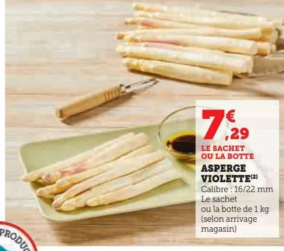 asperges violette 