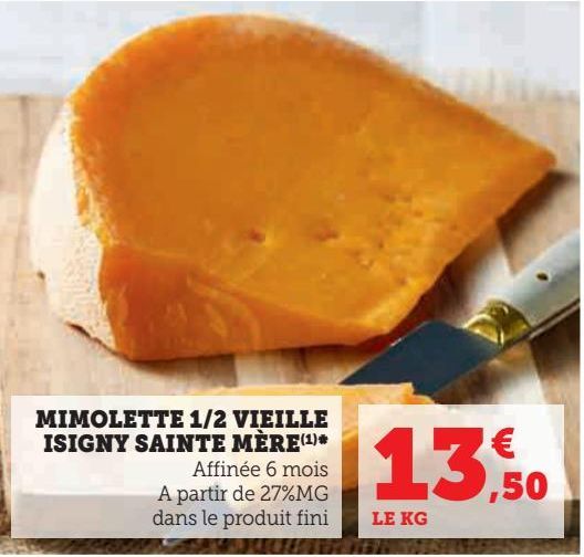 MIMOLETTE 1/2 VIEILLE  ISIGNY SAINTE MÈRE