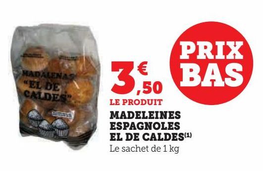 Madeleines espagnoles El de Caldes