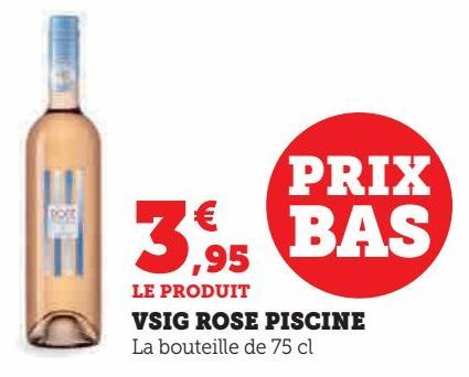 VSIG rosé Piscine