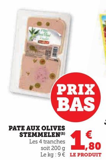 Pâté aux olives Stemmelen