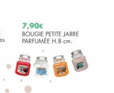 7,90€ BOUGIE PETITE JARRE PARFUMÉE H.8 cm. 