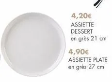 assiette plate 