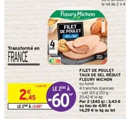 poulet Fleury Michon