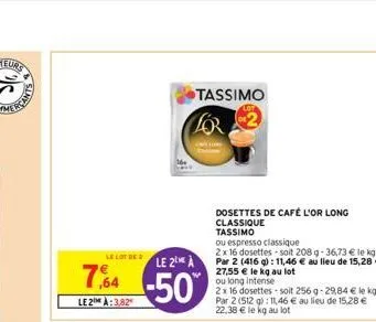 café tassimo