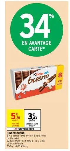 chocolat kinder