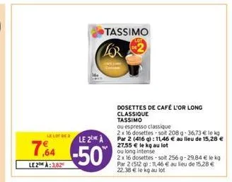 café tassimo