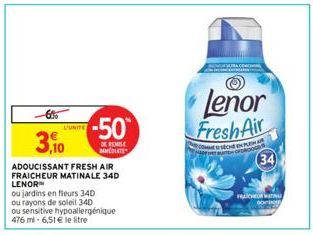 soldes Lenor