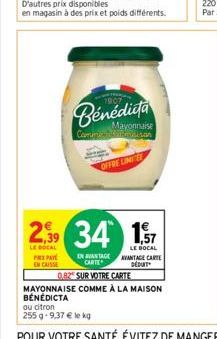 mayonnaise Bénédicta